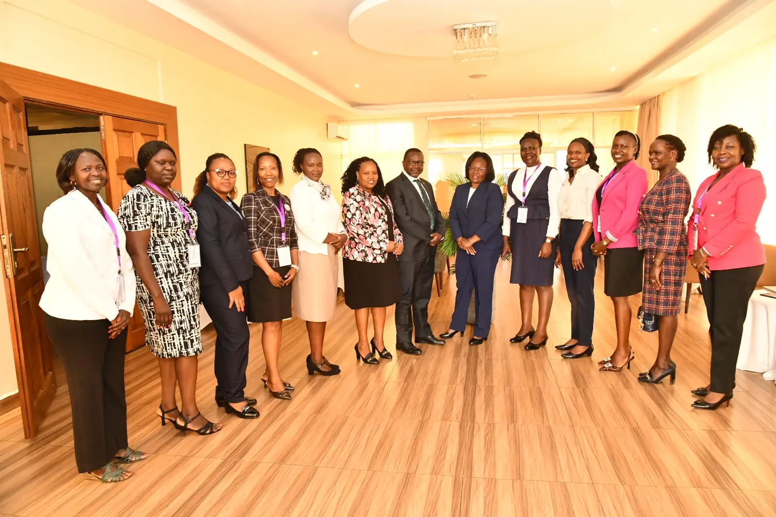 Partner delegation at the conference